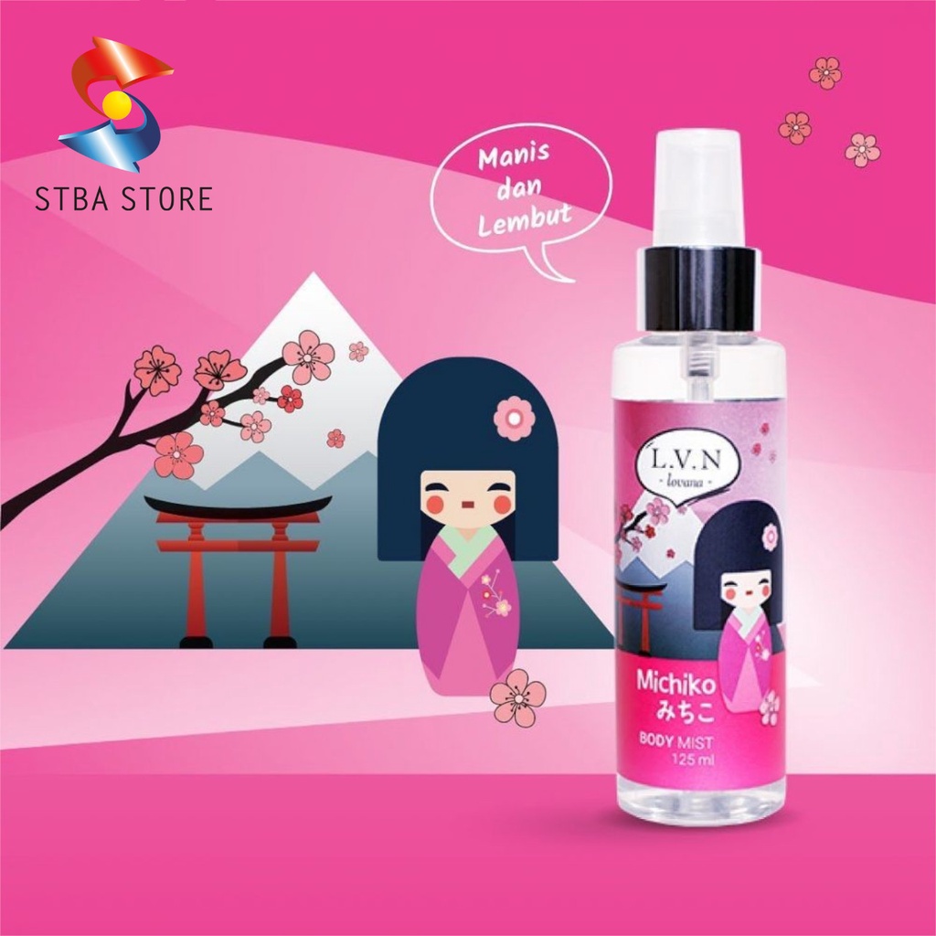 Lovana Body Mist Michiko 125 ml