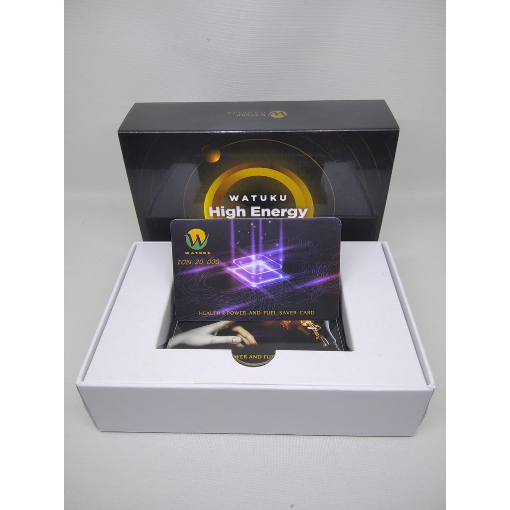 Kartu Bio Health Energy Card Super Ion 20000 Kartu Terapi Ion