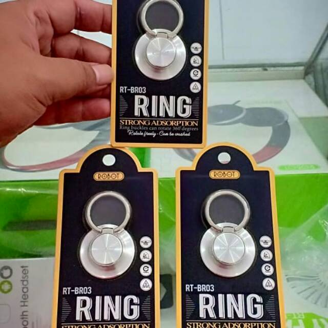 i.ring holder robot 360 degree rotated. terbaik