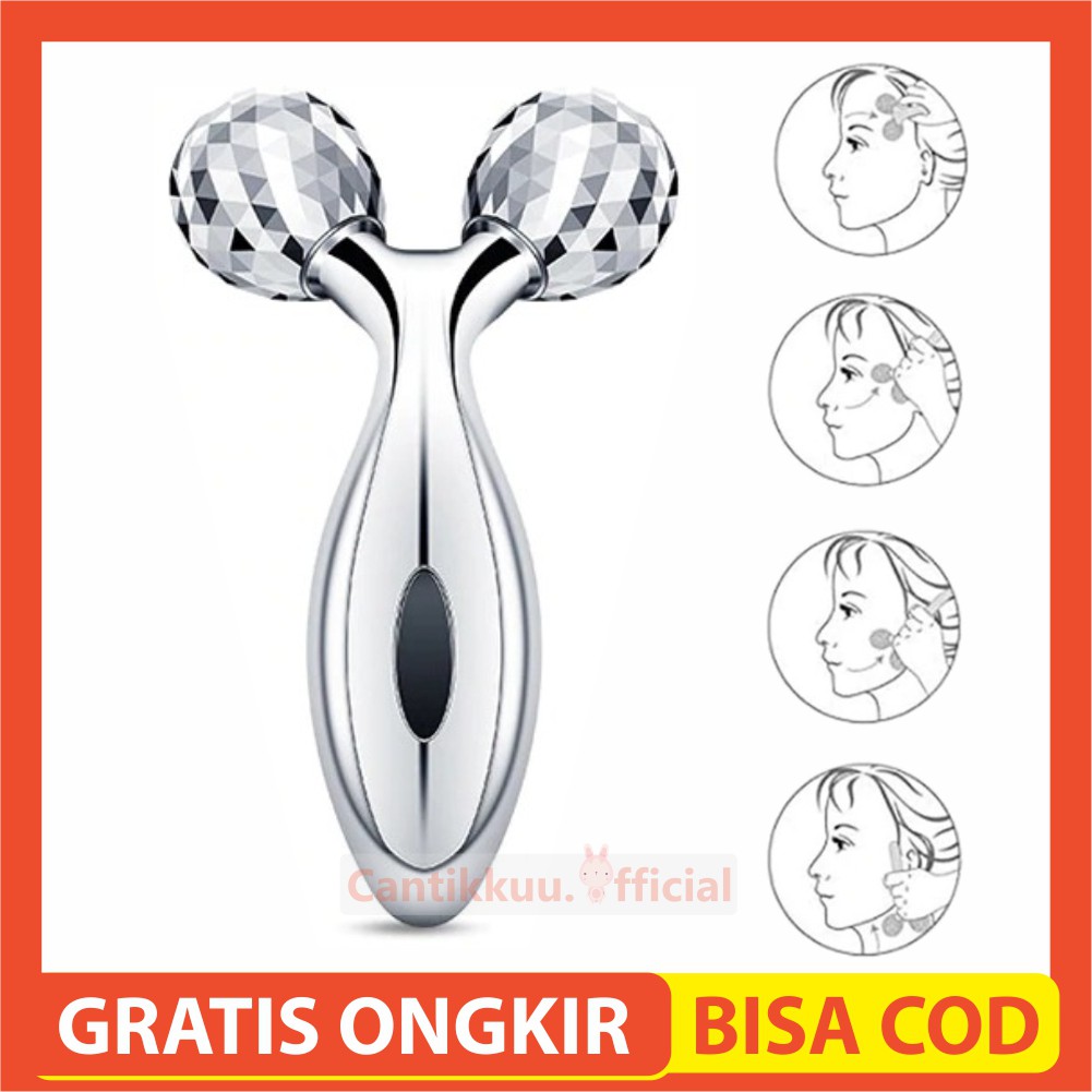 [COD] Alat Pijat Wajah Alat Pijat Muka Alat Pijat Massager Roller Face Mengencangkan Face Roller