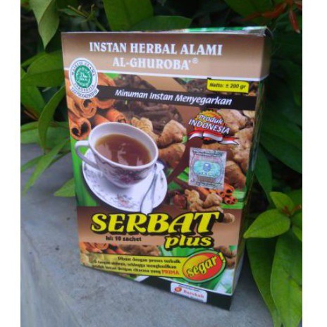 

Serbat Jahe Rempah Instan 200gr isi 10 sachet AlGhuroba