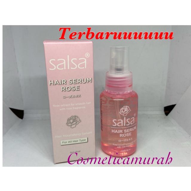 salsa hair serum rose || salsa keratin repair hair serum || salsa growth hair serum || serum penumbuh rambut