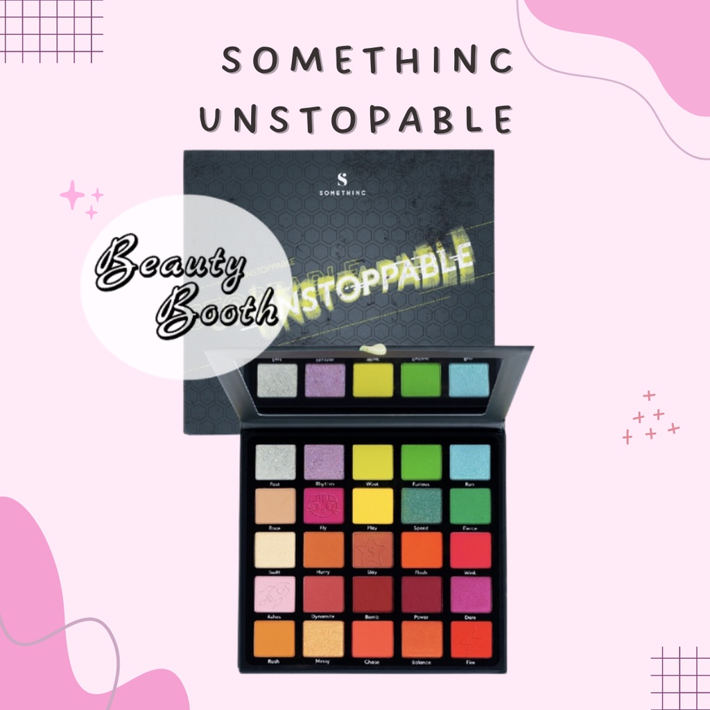 SOMETHINC UNSTOPPABLE | UNCONDITIONAL | UNBREAKABLE 25 Pro Eyeshadow Palette