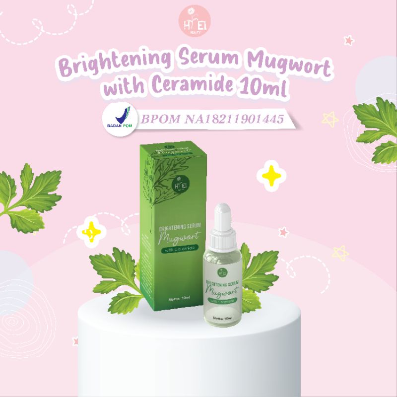 HIEL BEAUTY BRIGHTENING SERUM MUGWORT WITH CERAMIDE 10ML