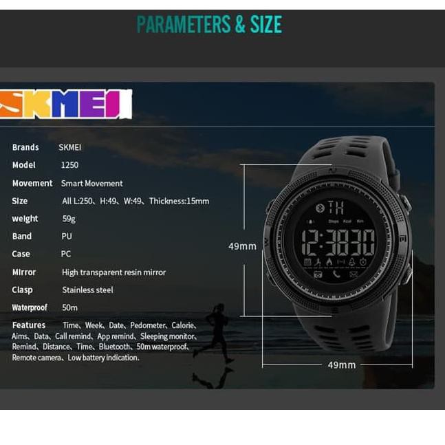 skmei 1250 battery