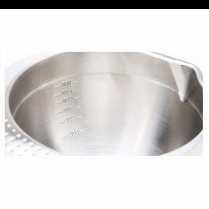 Unopan UN30002 - 16cm Stainless Steel Mixing Bowl / Mangkok Adonan/ bowl mixing