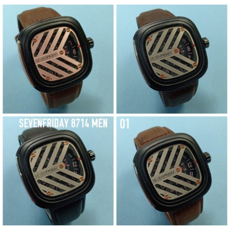 Termurah Jam Tangan Sevenfriday 8714M 01 Pria KW
