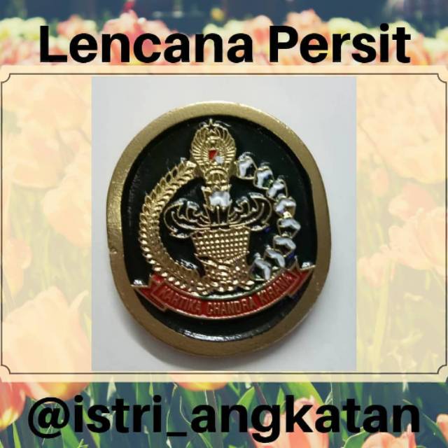 Lencana Persit tebal