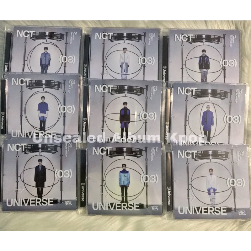 (Album only) NCT2021 Universe Jewel Case Mark Jungwoo Johny Chenle Jaemin Jeno Haechan Jisung Renjun