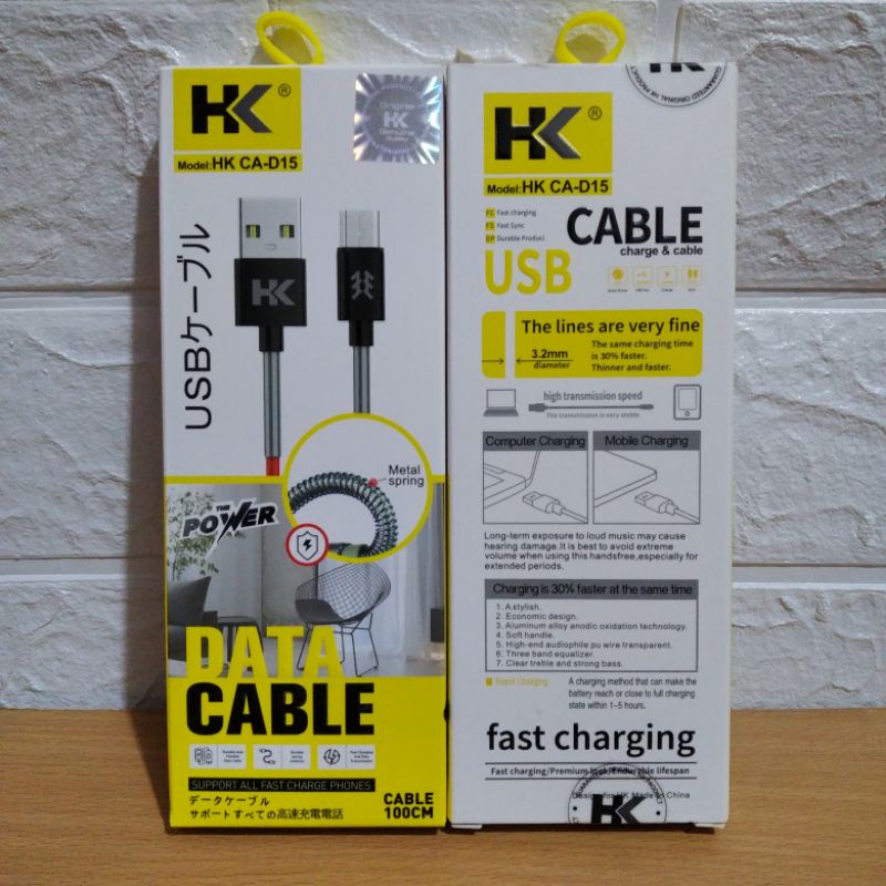 Data Cable HK CA-D15 type Micro