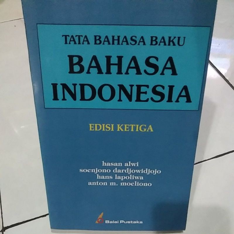 tata bahasa baku bahasa indonesia