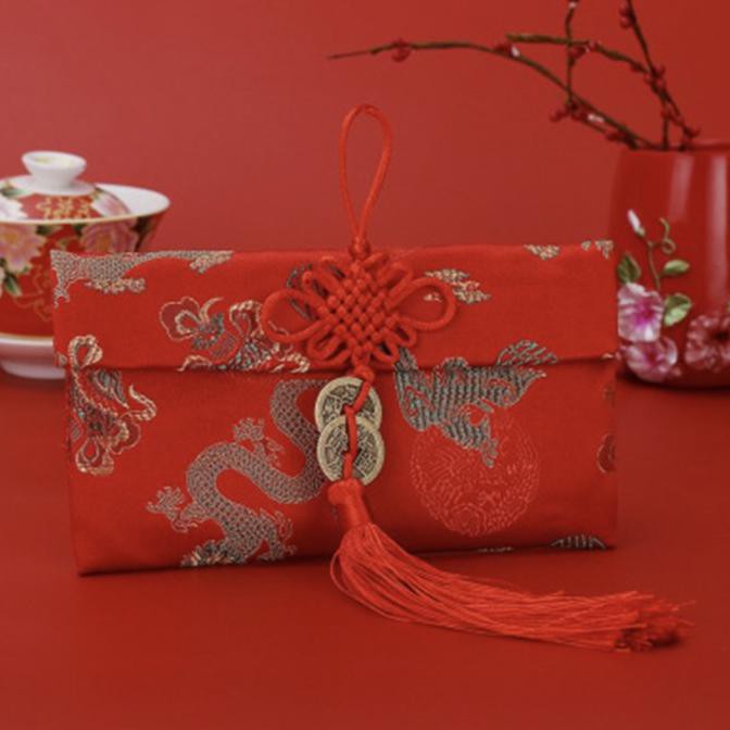 

Silahkan Order] Angpao Imlek 2021 Bahan Kain Dompet - Model B (Berdir