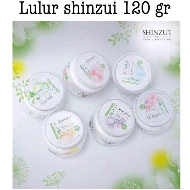 (e,px) SHINZUI BODY SCRUB 110 GR - LULUR MANDI KULIT EXFOLIASI
