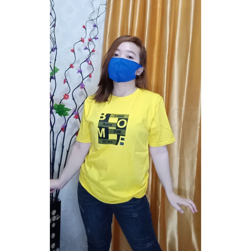 Kaos distro pria lengan pendek/kaos cowok bombogie