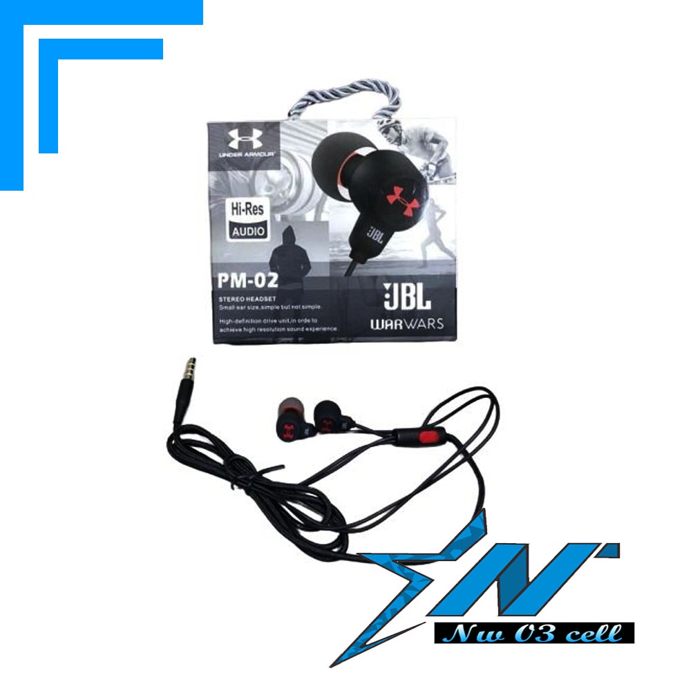 Handsfree JBL PM-02 Extrabass Headset JBL Extrabass Earphone JBL Extrabass PM-02