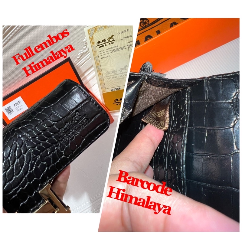 HIMALAYA-BEST SELLER DOMPET WANITA HIMALAYA 16 SLOT croco KARTU (100% original) (21.5 x 12) MUAT 2 HP+ADA EMBOS+ ADA BARCODE+100% ORIGINAL FREE BOX HIMALAYA+PAPERBAG