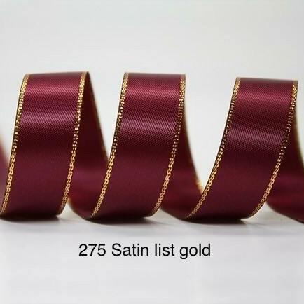

Premium Product!!! Pita Satin List Gold /100Yard - Paling Dicari