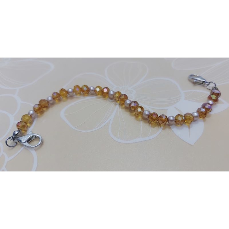 konektor / connector masker kristal mutiara