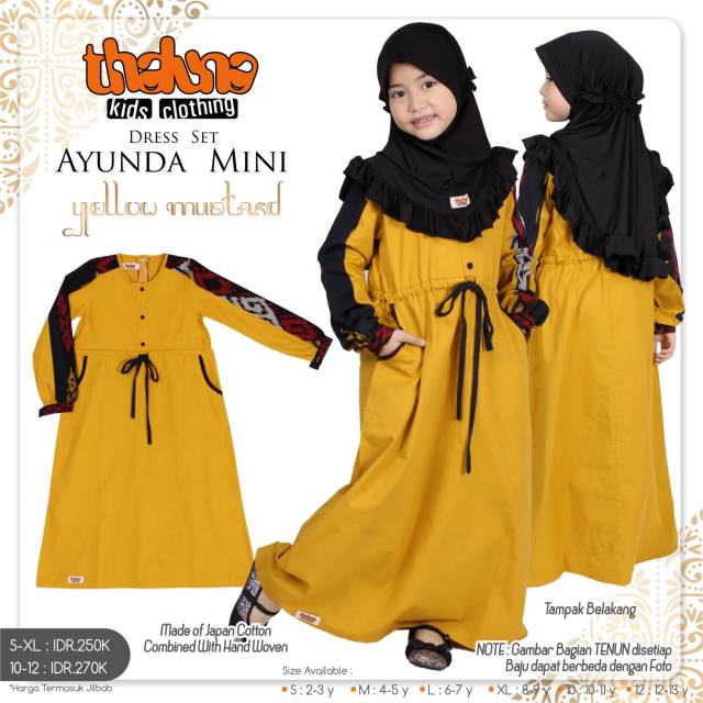 Thaluna / Dress Set Ayunda Mini / Original product