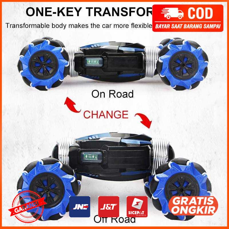 Mainan Remote Control Mobil RC Gesture Sensing Stunt Car