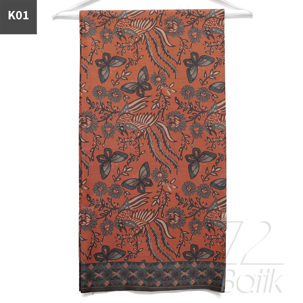 KAIN BATIK PREMIUM Bahan Katun Motif Kupu Kupu Two Tone Pagi Sore Warna Hitam 721615 Cap 72 Jarik Jarit Samping Kebat Panjang Batik Katun Modern Premium Bahan Seragam Batik Pernikahan Kantor Keluarga Murah Kamen Jadi Batik Bali Lembaran