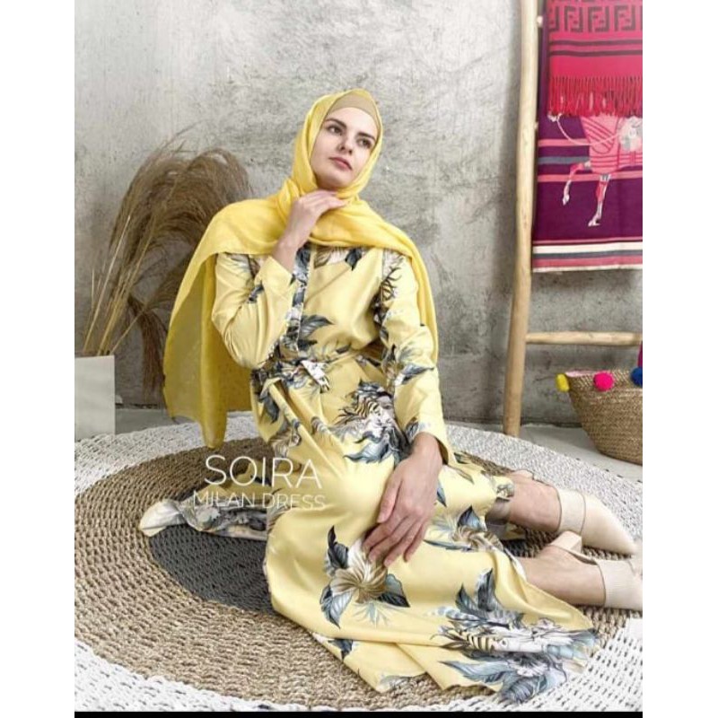 gamis Bangkok soira/dress Bangkok soira/gamis Bangkok/gamis import murah/gamis import/