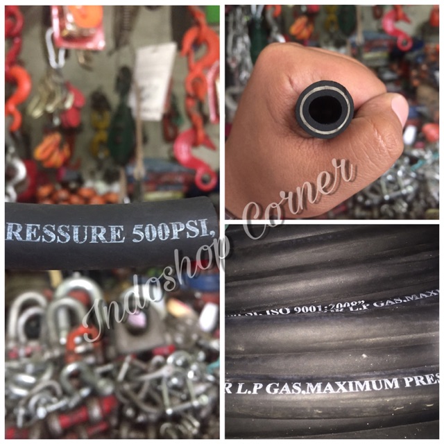 Selang gas LPG 500 PSI 3 lapis