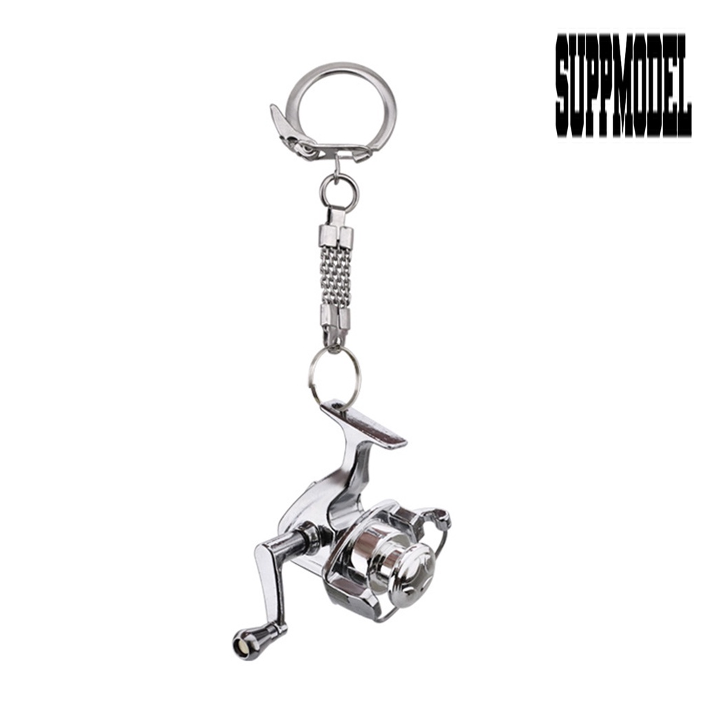 Suppmodel Gantungan Kunci Bentuk Drum Reel Mini Bahan Alloy