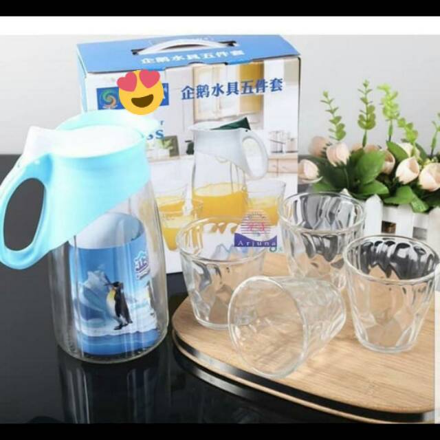 satu set teko + gelas