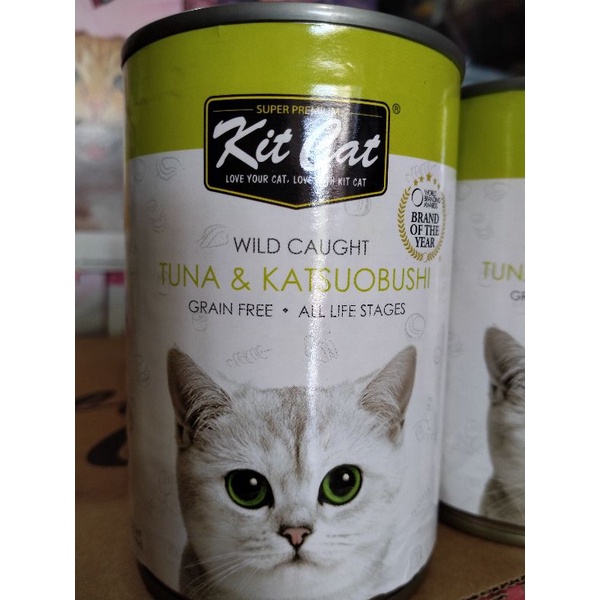 KIT CAT Kaleng 400 Gram - Makanan Kucing Basah