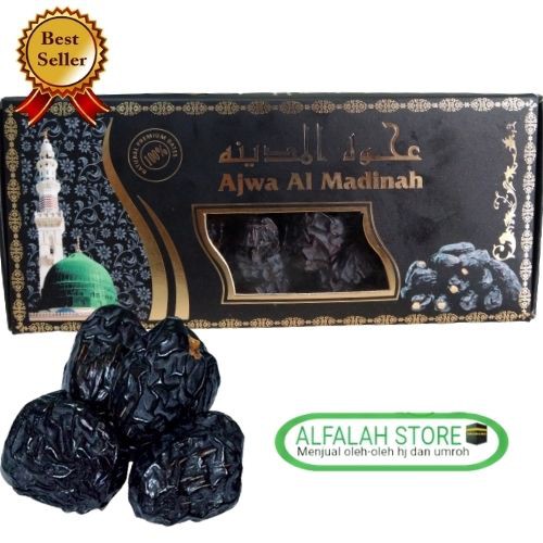 

Kurma Ajwa Nabi Premium 500grm / Kurma Ajwa madinah 500grm / kurma ajwa asli