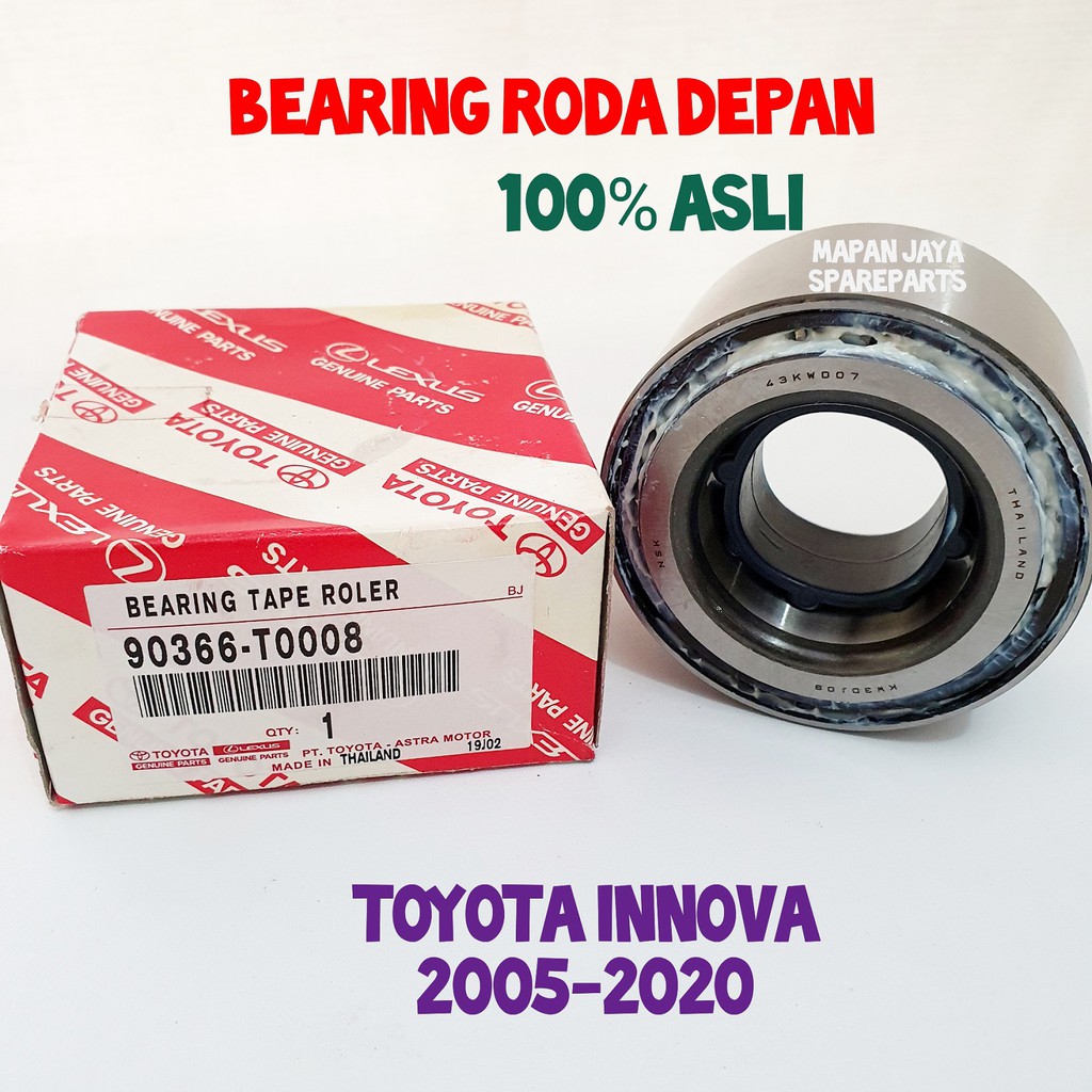 ORI BEARING RODA DEPAN - INNOVA (2005-2021)