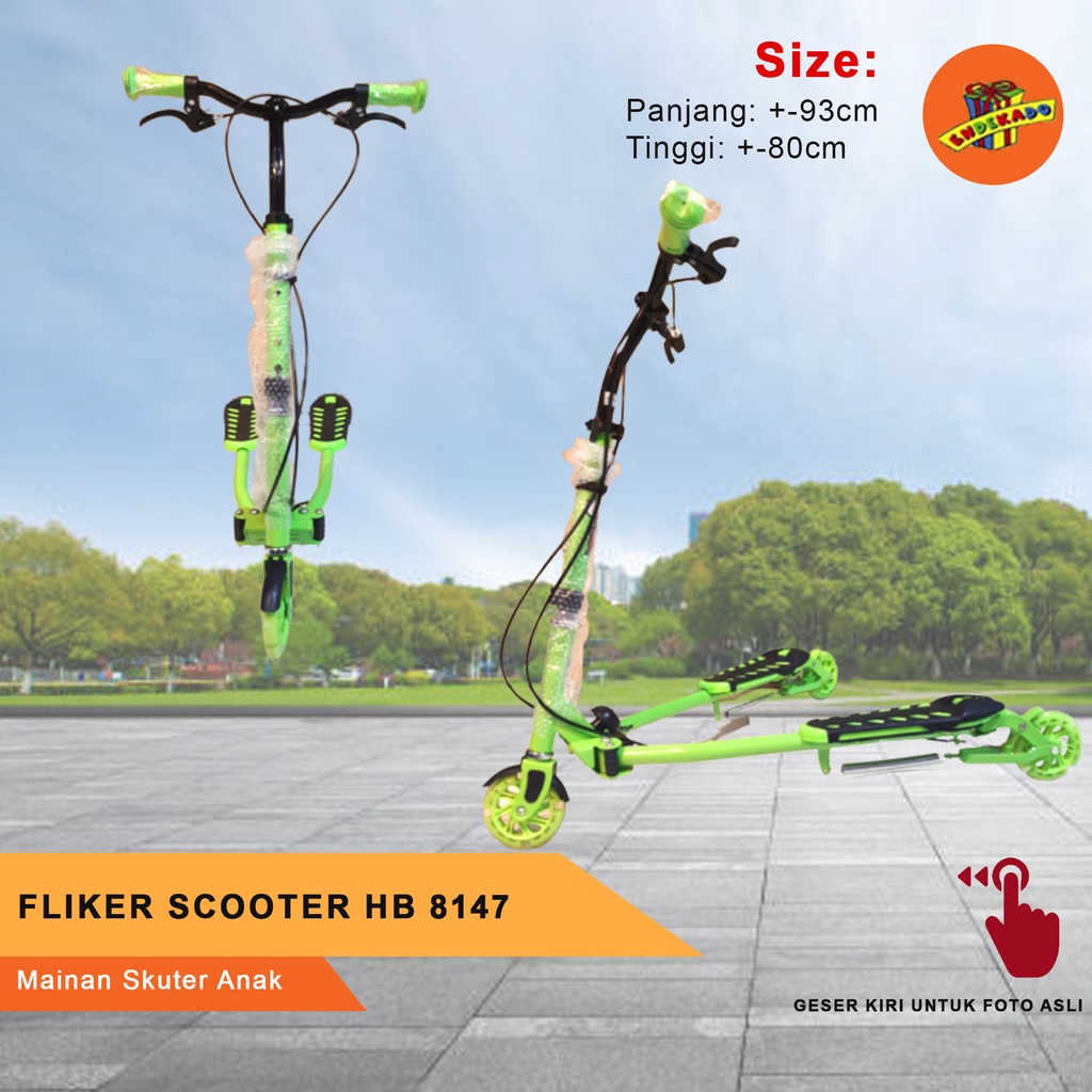 FLIKER SCOOTER HB 8147- Mainan Skuter Anak