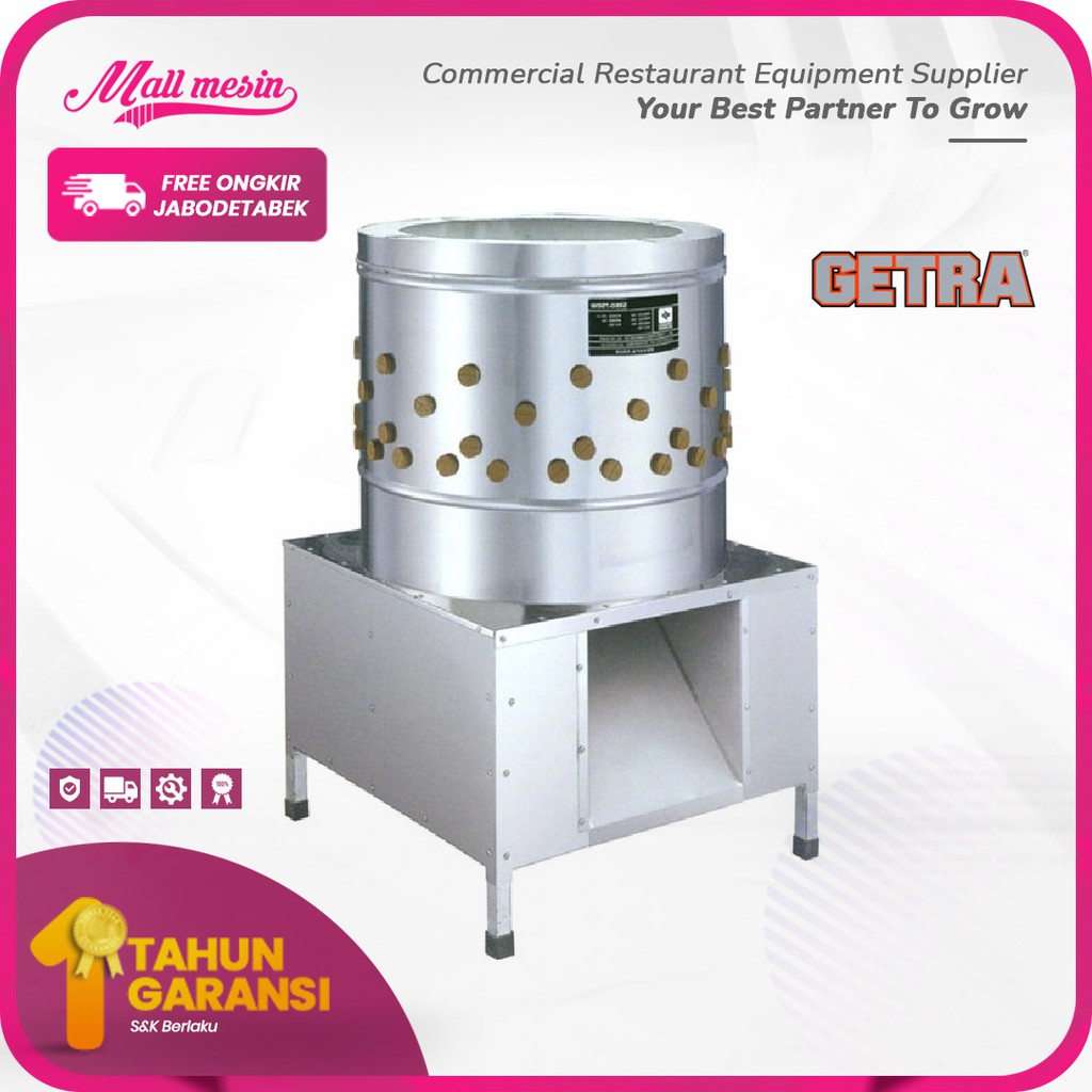 Mesin Pencabut Bulu Ayam GETRA SX60-750W | Alat Bubut Bulu Unggas