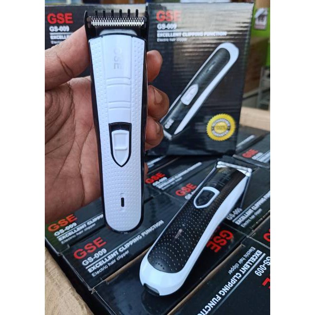 Alat Mesin Cukur Pangkas Potong Rambut Charger Portable Salon Hair Clipper GSE 009 Original Murah