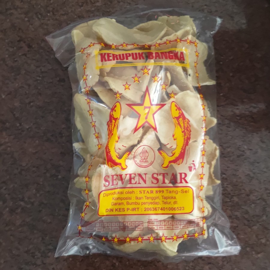 

Kerupuk tahu seven star