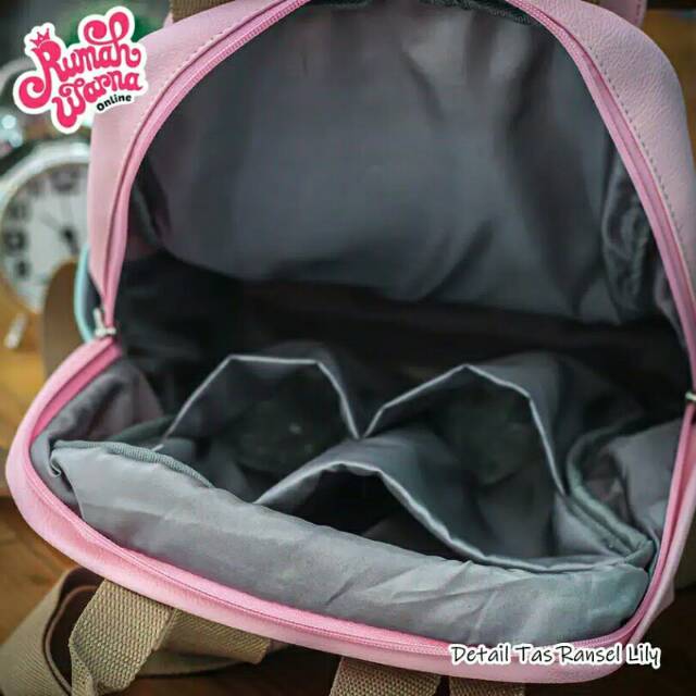 Tas Ransel Lili Rumah Warna