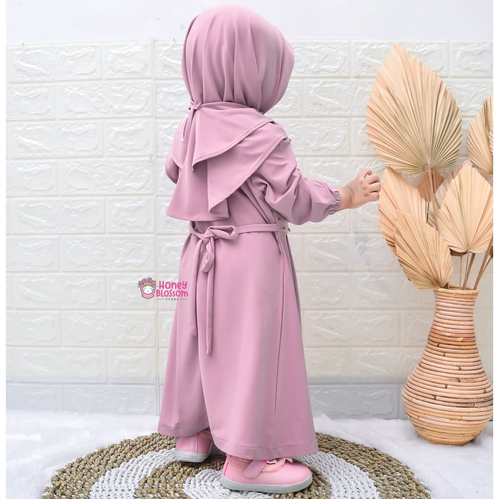 HONEYBLOSSOM gamis bayi perempuan 6 12 bulan alesha / gamis bayi perempuan 1 tahun