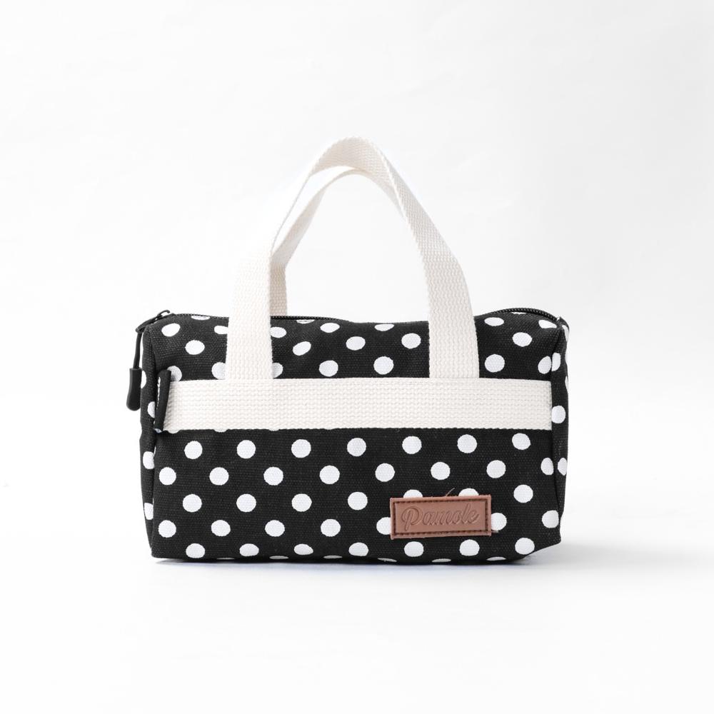 Pamole Pouch Makeup Tas Kosmetik Bahan Kanvas Penutup Resleting - Pmu 3