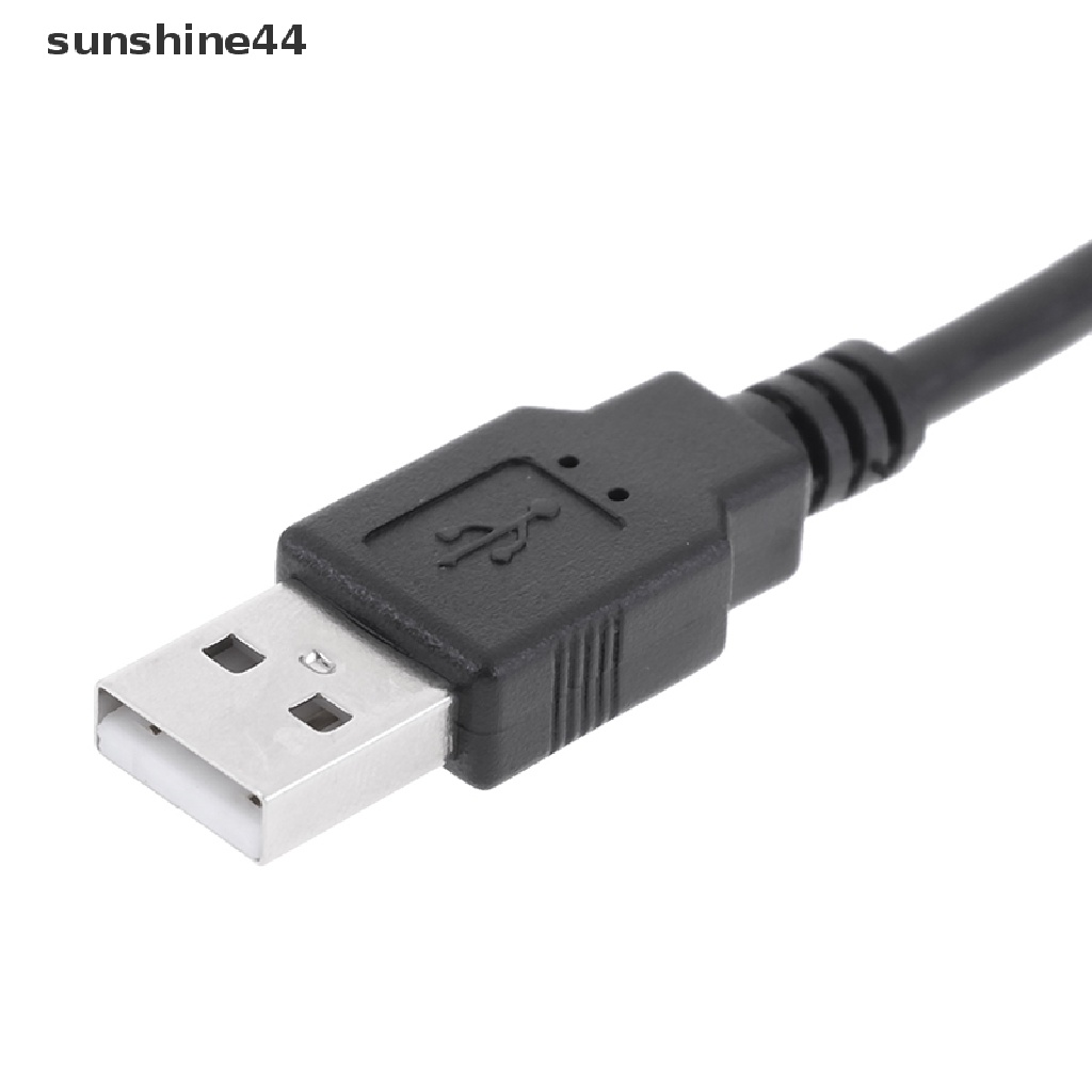 Sunshine 1Pc Kabel Extension USB 2.0 Male To Female Panjang 1M Untuk Panel Dashboard Mobil