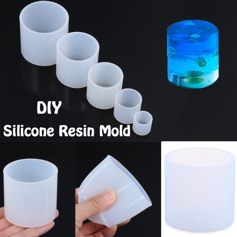 Cetakan Resin Silikon Tabung / Silinder