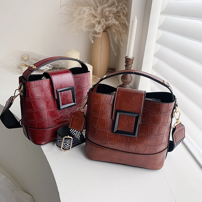 Tas Selempang Wanita Croco Tas bahu wanita Tas Korea TF7243  SS811 EL5100 GT1661 BQ2797