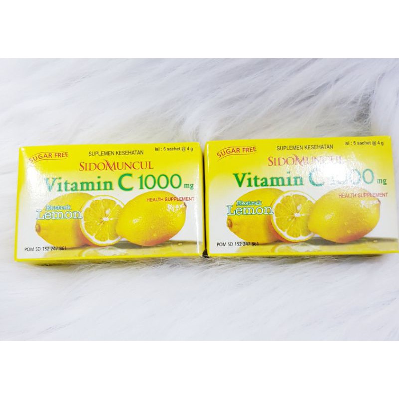 Beli Vitamin C 1000 Sidomuncul Isi 6 Sch Seetracker Indonesia