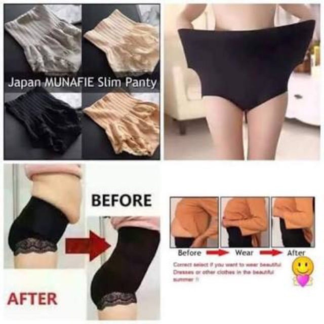 `ღ´ PHINKL `ღ´ Munafie korset pelangsing slimming celana pengecil perut buncit lahiran lemak bergelambir