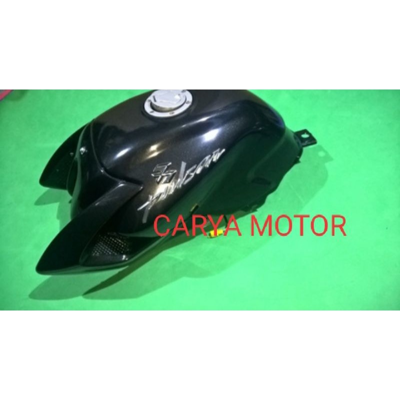 promo jual tangki tengki bensin bajaj Pulsar 135 warna hitam asli original c0p0tan bawaan motor