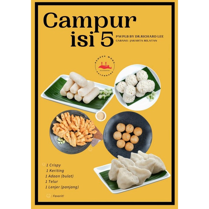

$$$$] PROMO PAKET HEMAT-CAMPUR 5 SEMUA VARIAN +Cuka