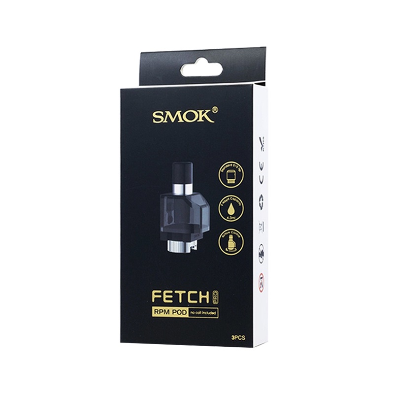 SMOK Fetch Pro RPM Cartridge PACK 3 PCS [ vape / vapor / rokok elektrik ]