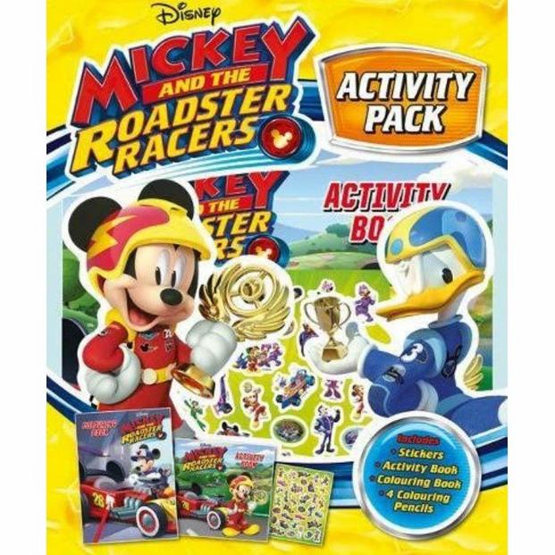 

Buku Mewarnai Activity 2-In 1 Pack Mickey Mouse Sticker + Pencils