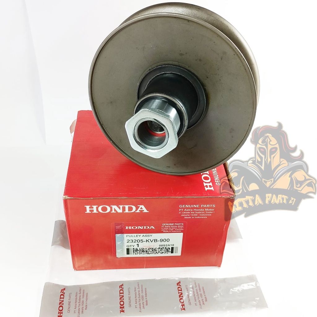 PULLY ONLY HONDA KVB VARIO KARBU KUALITAS ASLI ORIGINAL HONDA PRESISI TINGGAL PASANG AWET DAN DIJAMIN MANTAP VARIO 110 KARBU VARIO 110 TECHNO KARBU PULY ONLY PULI ONLI