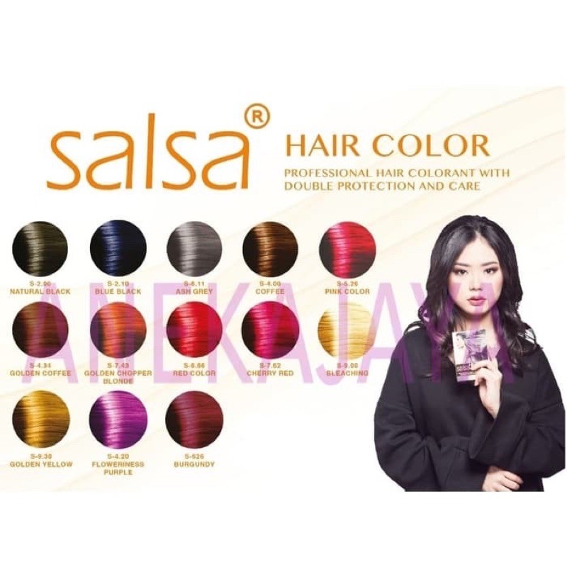 CAT RAMBUT / HAIR COLOR SALSA BEST SELLER !!